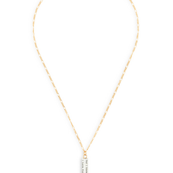 Hope and a Future Quote Necklace