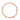 Peach Transitioning Stretchy Facet Mila-Mix Bracelet