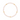 Clear Light Pink with Gold Ball Stretchy Facet Mila-Mix Bracelet