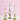 LED Flower Taper Candles