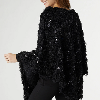 Windham Sequin Poncho