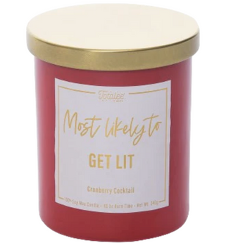 Most Likely to Christmas Candle