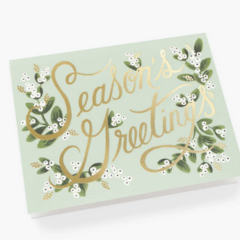 Mistletoe Seasons Greetings - Box of 8