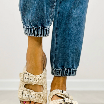 Corkys Natural Dash Sandals