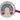 CLEARANCE Beaded Rainbow Measuring Tape