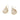 Whispers Swirl Teardrop Earrings