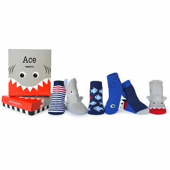 Ace - Infant Sock Set - Ruffled Feather