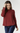 Alexis Super Soft Top w/ Snap Cuff - Ruffled Feather