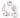 Assorted White Pumpkins - Ruffled Feather