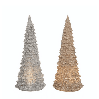 Asst. X - Large Acrylic Light Up Christmas Tree - Ruffled Feather