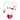 BFF Matching Heart Necklaces - Ruffled Feather
