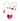 BFF Matching Heart Necklaces - Ruffled Feather