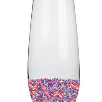 Birthday Sprinkles Champagne Flute - Ruffled Feather