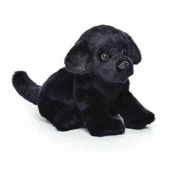 Black Lab Stuffed Animal - Ruffled Feather