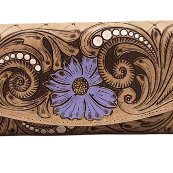 Boho Night Wallet - Ruffled Feather