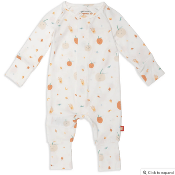 Bootiful Baby Magnetic Coveralls - Ruffled Feather