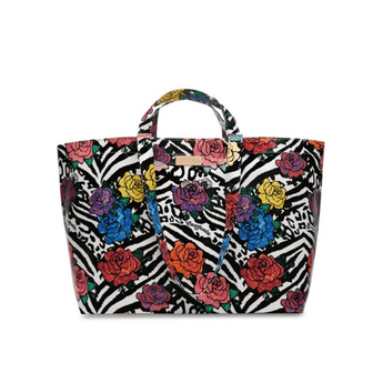 Carla Grab N' Go Jumbo Tote - Ruffled Feather