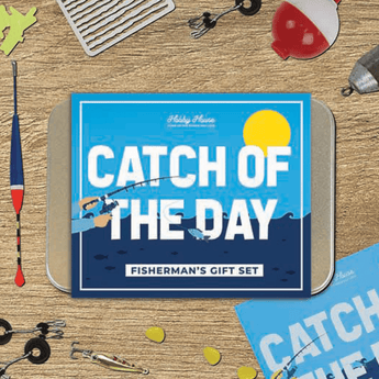 "Catch of the Day" Fishing Gift Set Tin - Ruffled Feather