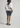 Cecilia Bermuda Mid Rise Desert Blue 11" Inseam Short - Ruffled Feather