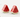 Ceramic Watermelon Salt & Pepper Shaker Set 2.5" - Ruffled Feather