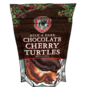 Cherry Republic - Dark and Milk Chocolate Cherry Turtles - Ruffled Feather