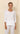 CLEARANCE 3/4 Sleeve Crinkle Basic Top - Ruffled Feather
