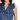 CLEARANCE Angeline Navy Tank - Ruffled Feather