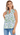 CLEARANCE Angeline Purple/Grn Tank - Ruffled Feather