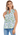 CLEARANCE Angeline Purple/Grn Tank - Ruffled Feather