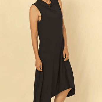 CLEARANCE Black Jayde Dress - Ruffled Feather