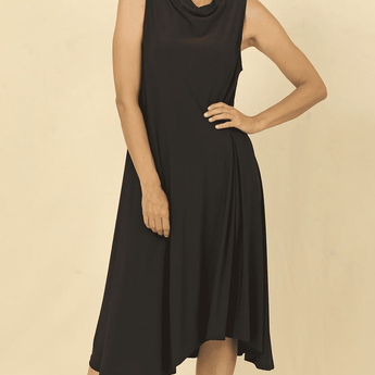 CLEARANCE Black Jayde Dress - Ruffled Feather