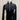 CLEARANCE - Black Plush Microfiber Zip Neck - Ruffled Feather