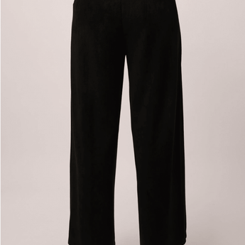 CLEARANCE Black Suede Pants - Ruffled Feather