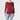 CLEARANCE Burgundy Ashley Side Cinched Long Sleeve - Ruffled Feather