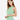 CLEARANCE Cleo Apple Green Ribbed Tank - Ruffled Feather