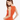 CLEARANCE Cleo Watermelon Orange Ribbed Tank - Ruffled Feather