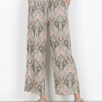 CLEARANCE - Coral Haze Combi Pants - Ruffled Feather