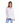 CLEARANCE Dempsey Long Sleeve V-Neck Tee - White - Ruffled Feather