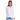 CLEARANCE Dempsey Long Sleeve V-Neck Tee - White - Ruffled Feather