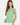 CLEARANCE Easton Double Ruffle Sleeveless Tank Apple/Green - Ruffled Feather