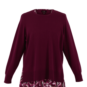 CLEARANCE Fuchsia Sweater - Ruffled Feather