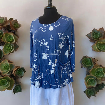 CLEARANCE - Gizel Top - Ruffled Feather