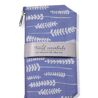 CLEARANCE Lavender Cosmetic Bag - Mangiacotti - Ruffled Feather