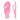 CLEARANCE - Loren Electric Pink &amp; White Crystal Flowers - Ruffled Feather