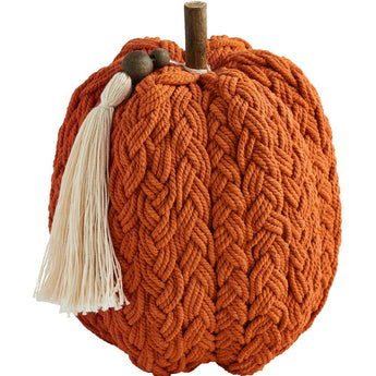 CLEARANCE Orange Braided Pumpkin - Ruffled Feather