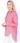 CLEARANCE - Pleated Back Button-up Tunic - Magenta - Ruffled Feather