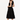 CLEARANCE - Portia Black Ribbed Tank Maxi Dress - Ruffled Feather