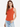 CLEARANCE - Presley Tie Front Tank Ribbed Watermelon - Ruffled Feather