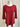CLEARANCE Red Split Sleeve and Back Tunic - Ruffled Feather