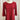 CLEARANCE Red Split Sleeve and Back Tunic - Ruffled Feather